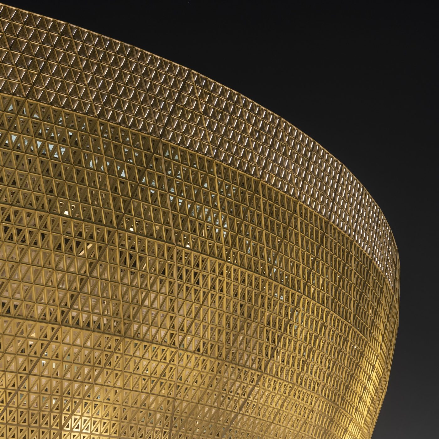Lusail Stadium — exterior facade detail